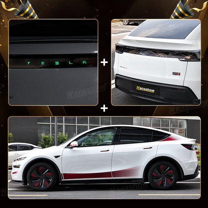 Model Y Juniper Exterior Vinyl Wrap Kit front view