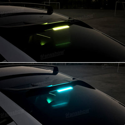 Model Y Juniper Ambient Lighting with vehicle in motion