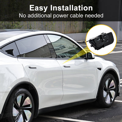 Model Y Juniper Smart Soft-Close Doors locking mechanism