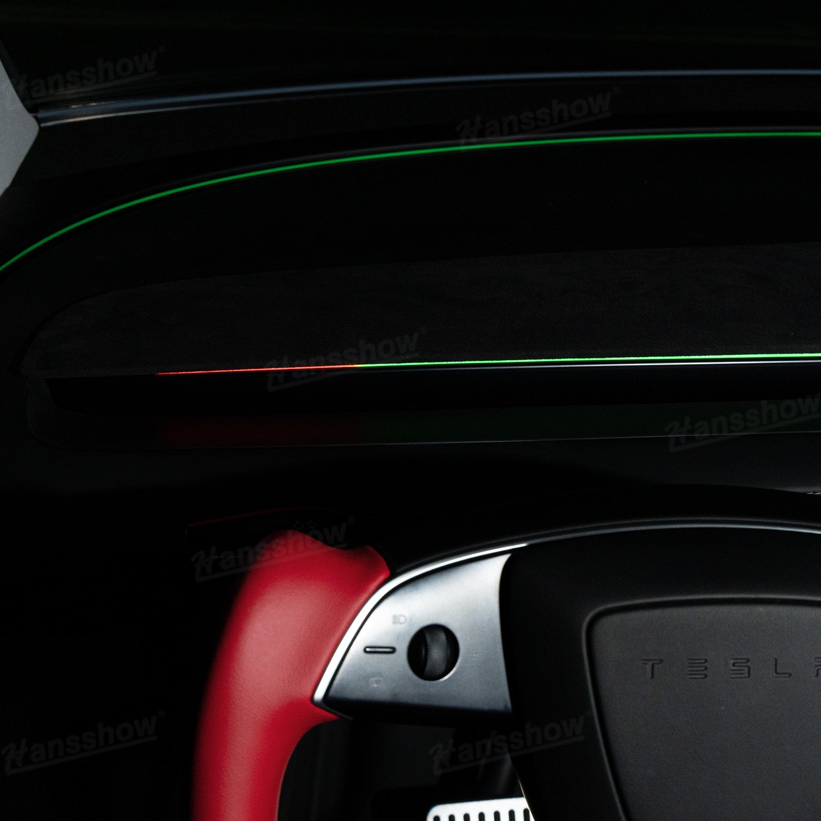 Streamer Ambient Light for Tesla Model Y & 3 advanced features