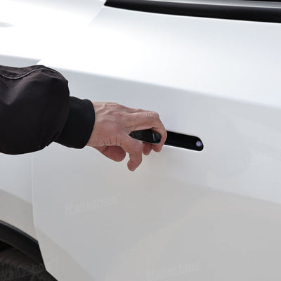 Model Y Juniper Electric Door Handle lifestyle shot