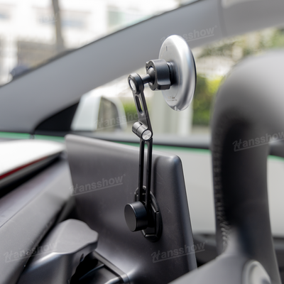 Tesla Phone Mount Magnetic Car Phone Holder installed in Model X