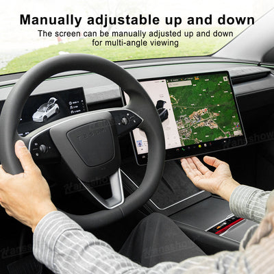 Power Swivel Mount for Tesla Model Y angle adjustment feature