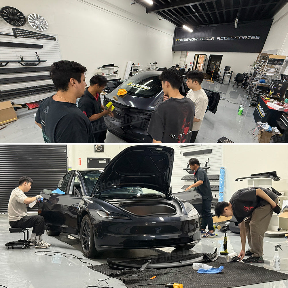 Paint Protection Film Installation Service - Close-up Detail