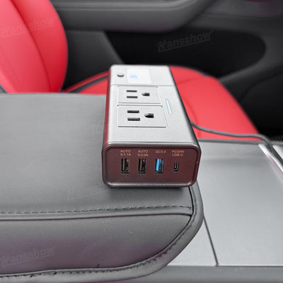 200W Power Inverter for Tesla Model 3 showcasing OEM fit