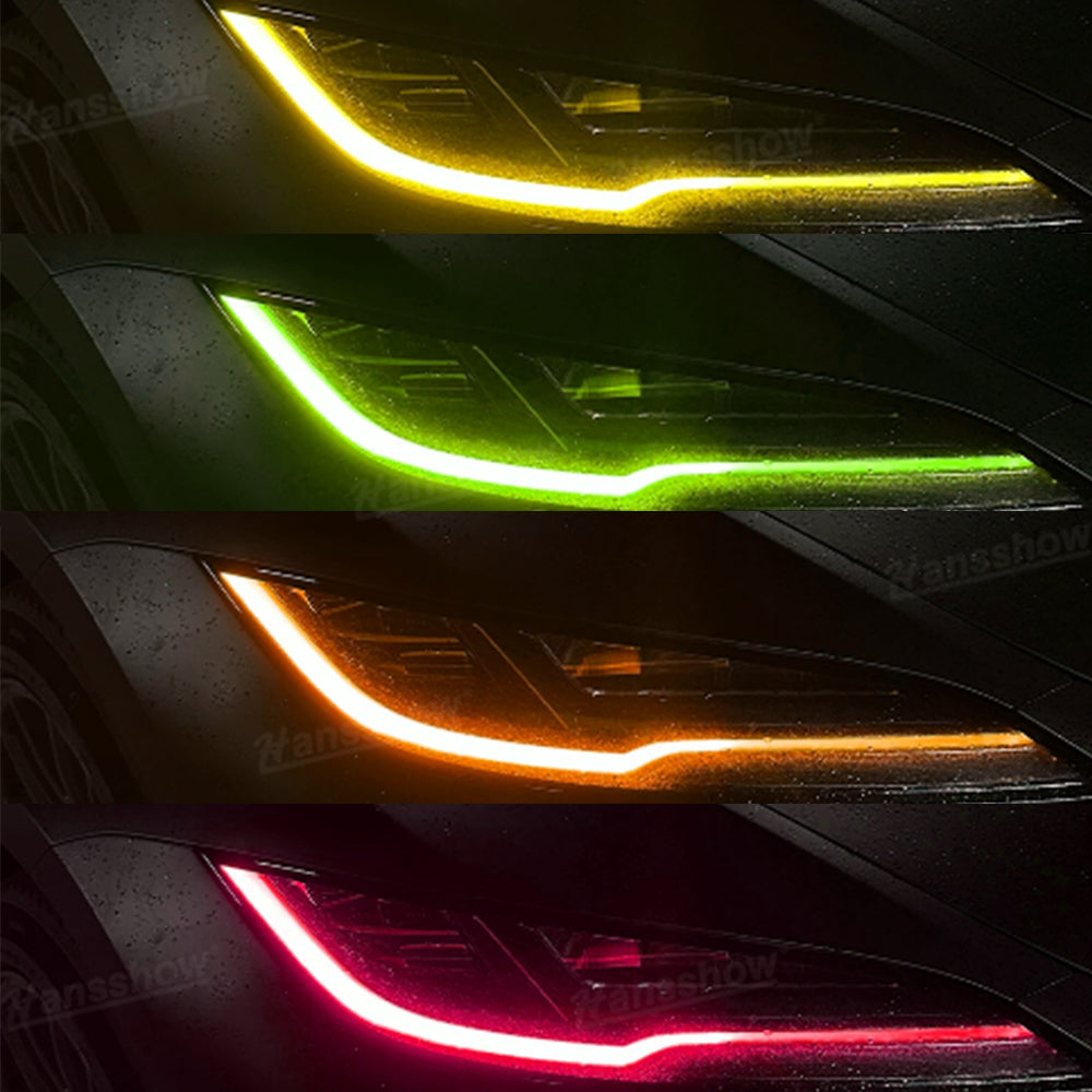 Model Y Juniper Underglow Lights LED Chassis Ambient Lighting Kit - showcasing dynamic effects