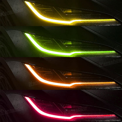 Model Y Juniper Underglow Lights LED Chassis Ambient Lighting Kit - showcasing dynamic effects