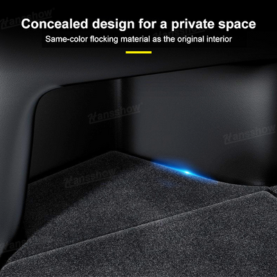 Model Y Juniper Rear Trunk Organizer from above view