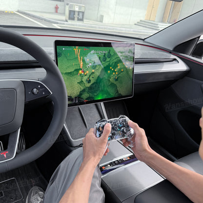 Wireless Game Controller with LED Ambient Lighting for Tesla Model Y - ambient lighting colors