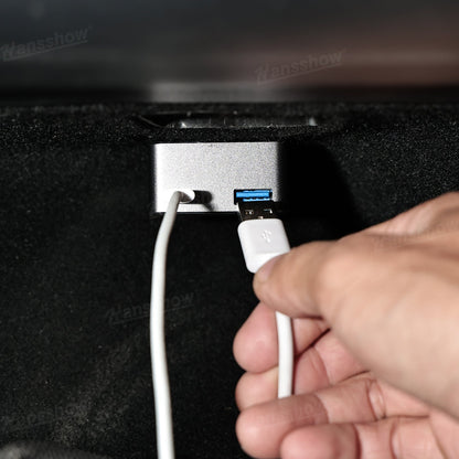 Model Y Juniper OBD Hub Adapter detailed view of ports