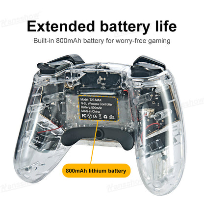 Wireless Game Controller with LED Ambient Lighting for Tesla Model Y - close-up of buttons
