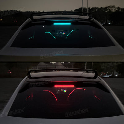 Model Y Juniper Ambient Lighting night view