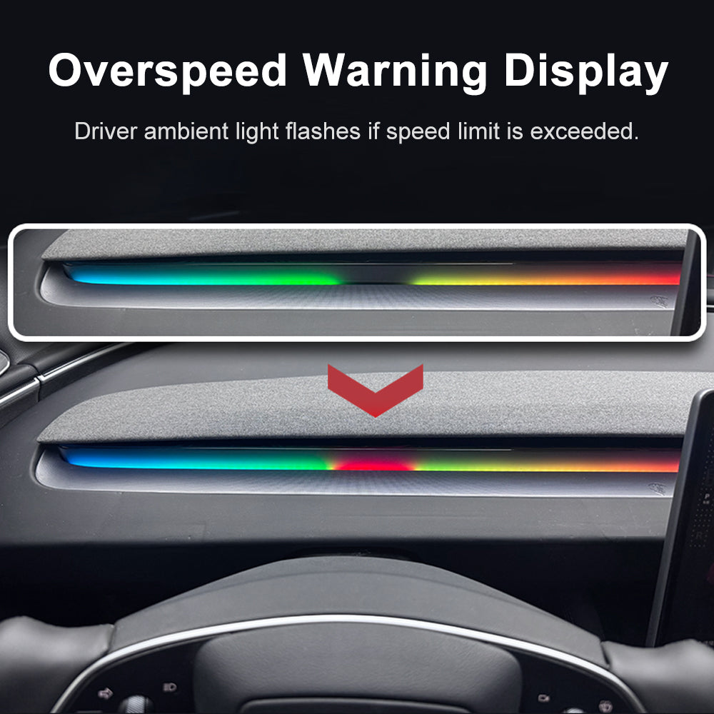 Model Y Juniper Ambient Lighting Kit user interface