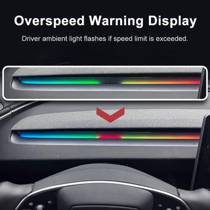 Model Y Juniper Ambient Lighting Kit user interface