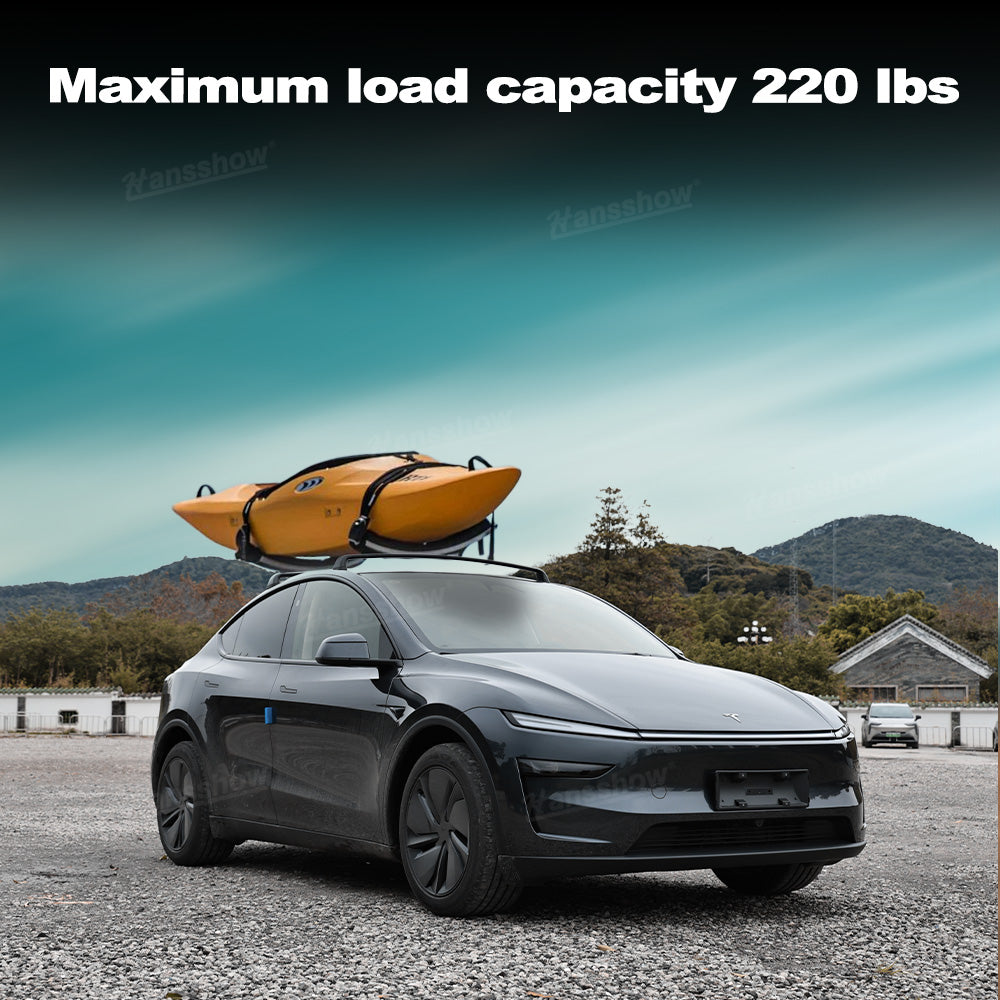 Model Y Juniper Roof Rack Crossbars for Tesla installed view