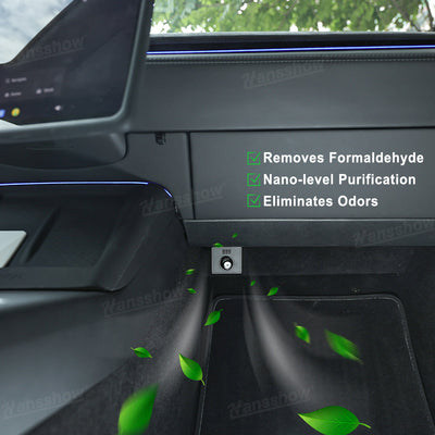 Tesla Smart Fragrance Diffuser Kit installed in Model Y