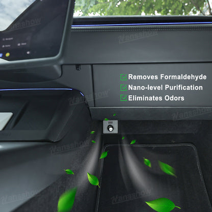 Tesla Smart Fragrance Diffuser Kit installed in Model Y
