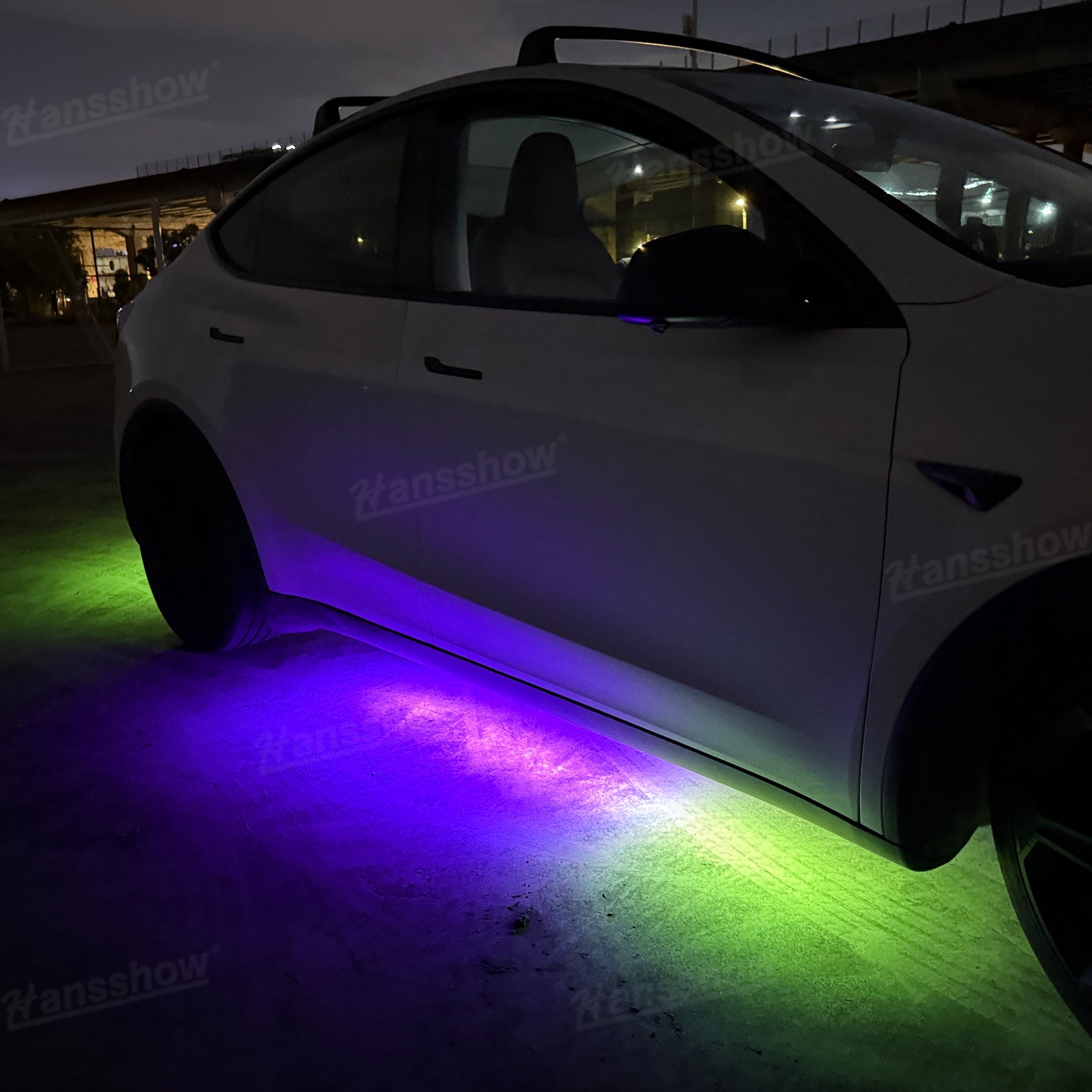 Model Y Juniper Underglow Lights LED Chassis Ambient Lighting Kit - gradient effect