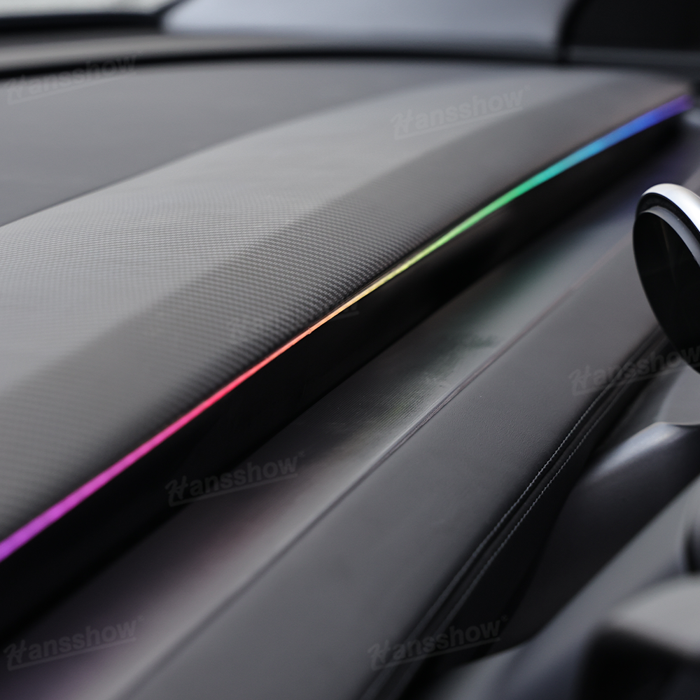 Model Y Juniper Dashboard Trim Replacement premium material close-up