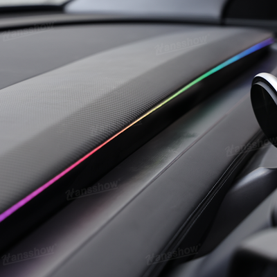 Model Y Juniper Dashboard Trim Replacement premium material close-up