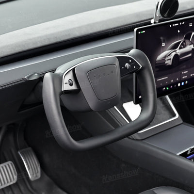 Model Y Yoke Steering Wheel Nappa sleek design