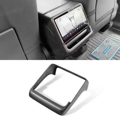 Model Y Juniper Real Carbon Fiber Cover Interior Set overlay texture