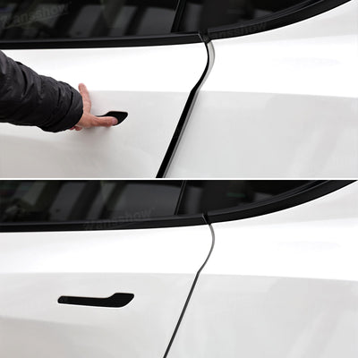 Model Y Juniper Smart Soft-Close Doors with user manual