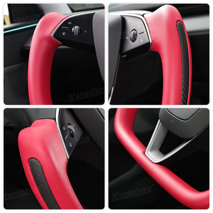 Model Y Juniper Yoke Steering Wheel in Tesla Model Y interior