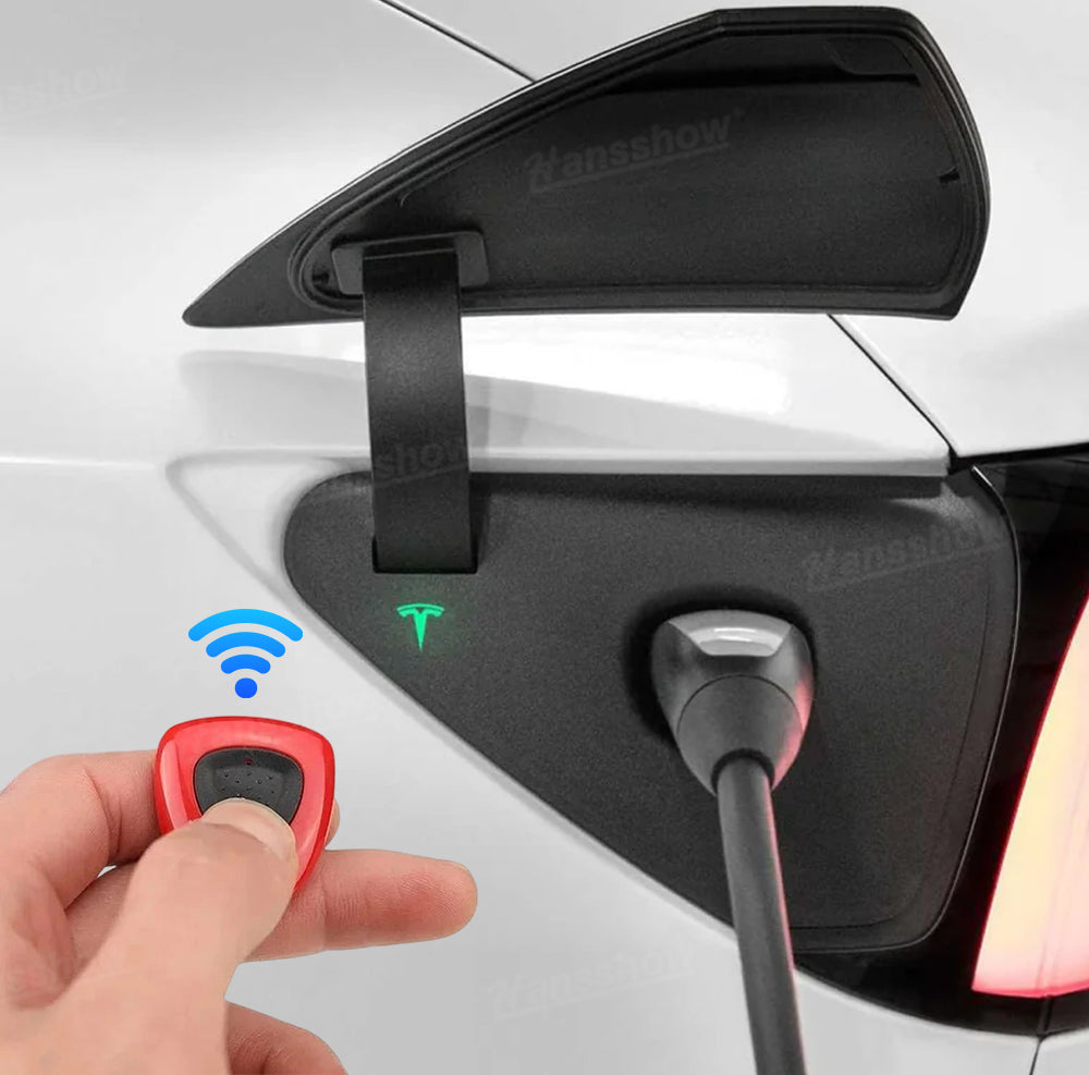 Charging Port Door Remote Control for Tesla Model Y - premium ABS material
