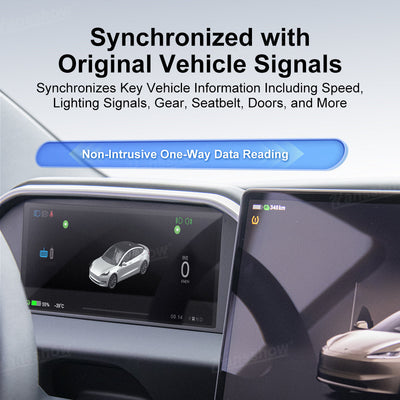 Model Y Juniper Dashboard Display 8.9-Inch F9H Instrument Cluster with music interface