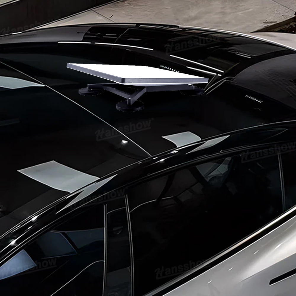 Starlink Mini Roof Mount Bracket in use on Tesla Model Y