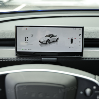 Tesla Model Y Heads Up Display F9 9 Inches Touch Screen in bright sunlight