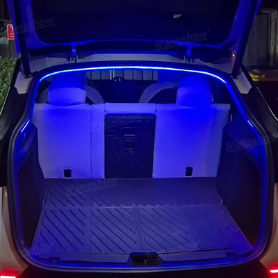 Model Y Juniper Rear Trunk Ambient Lighting RGB LED Light Strips - product packaging