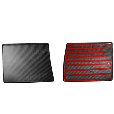 Model Y/3 Highland Backseat Cover Seat Back Overlays - Side Angle