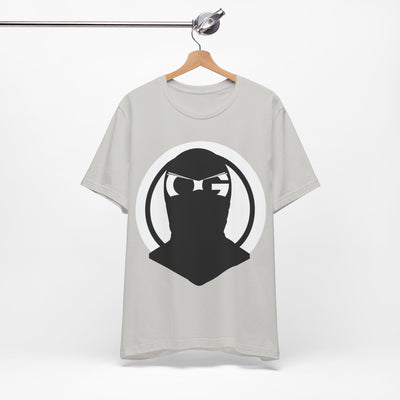 OG Logo Tee front view in dark grey heather