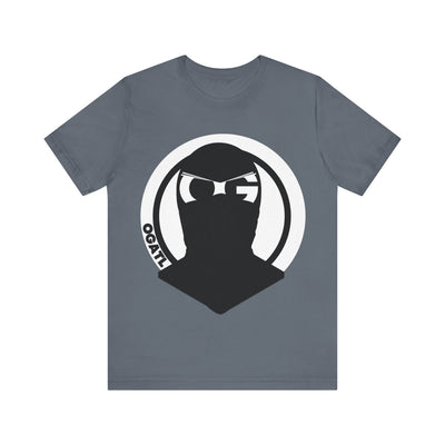 SWA OG(ATL) Tee hanging display in dark grey heather