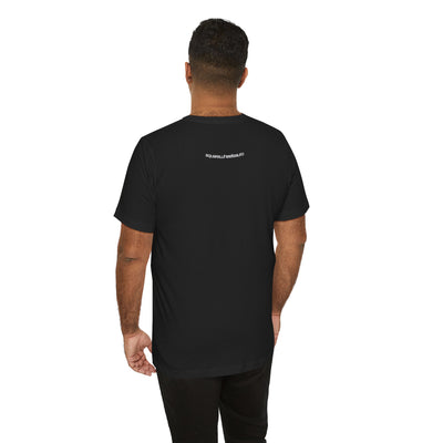 SWA Signature Splash Tee in red color on mannequin