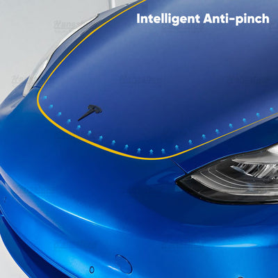 2021+ Model 3/Y/S/X/3 Highland Silent Front Trunk Electric Suction Lock side view