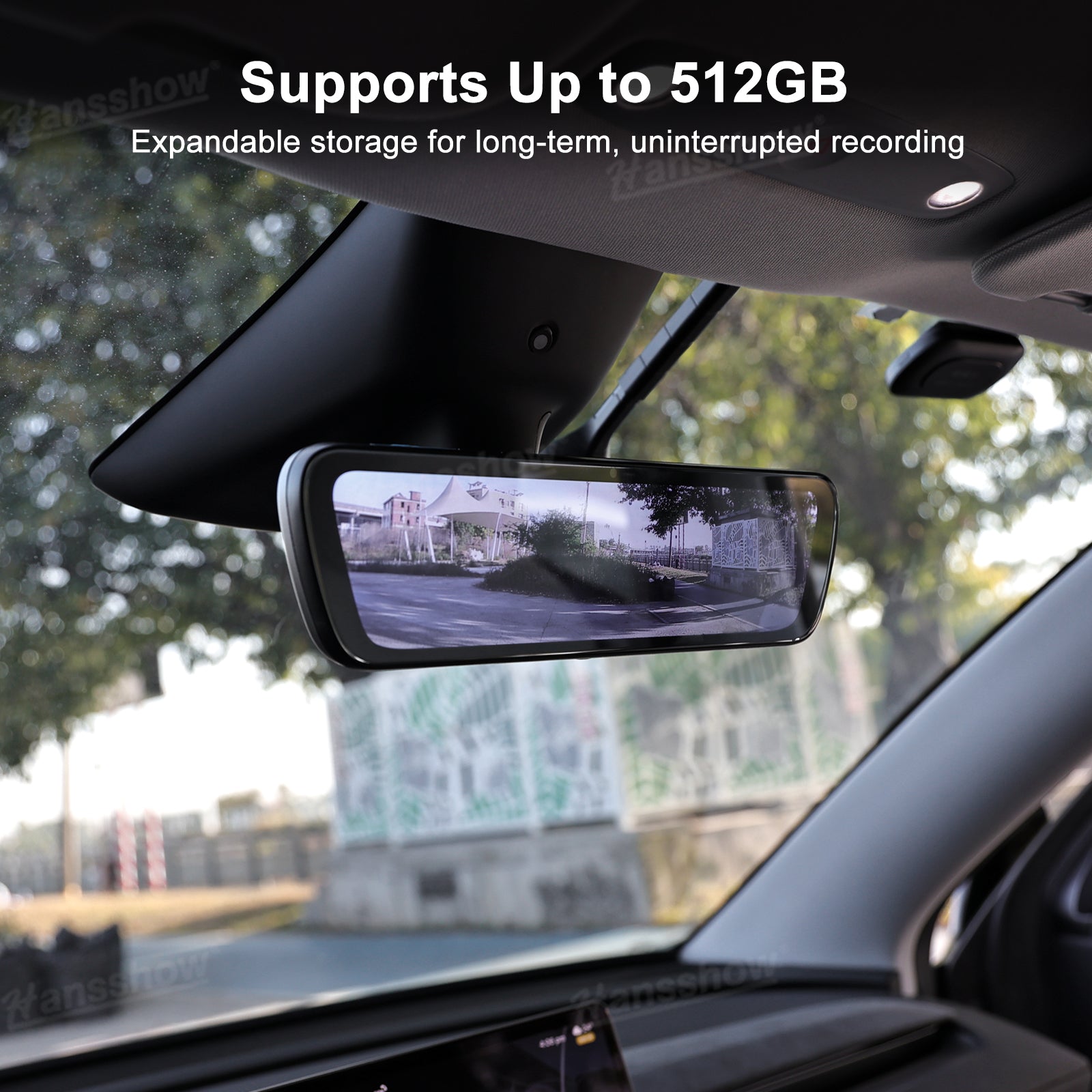 Model Y Juniper Dash Cam capturing road details