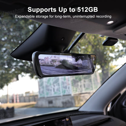 Model Y Juniper Dash Cam capturing road details