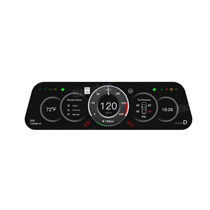 Tesla Model 3 Highland & Y Juniper APEX Instrument Cluster - Side angle