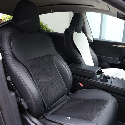 Model 3 & Y Cooling Seat Cover with breathable mesh fabric