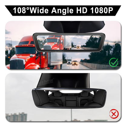Model Y Juniper Stream Media Rearview Mirror Dash Cam night view