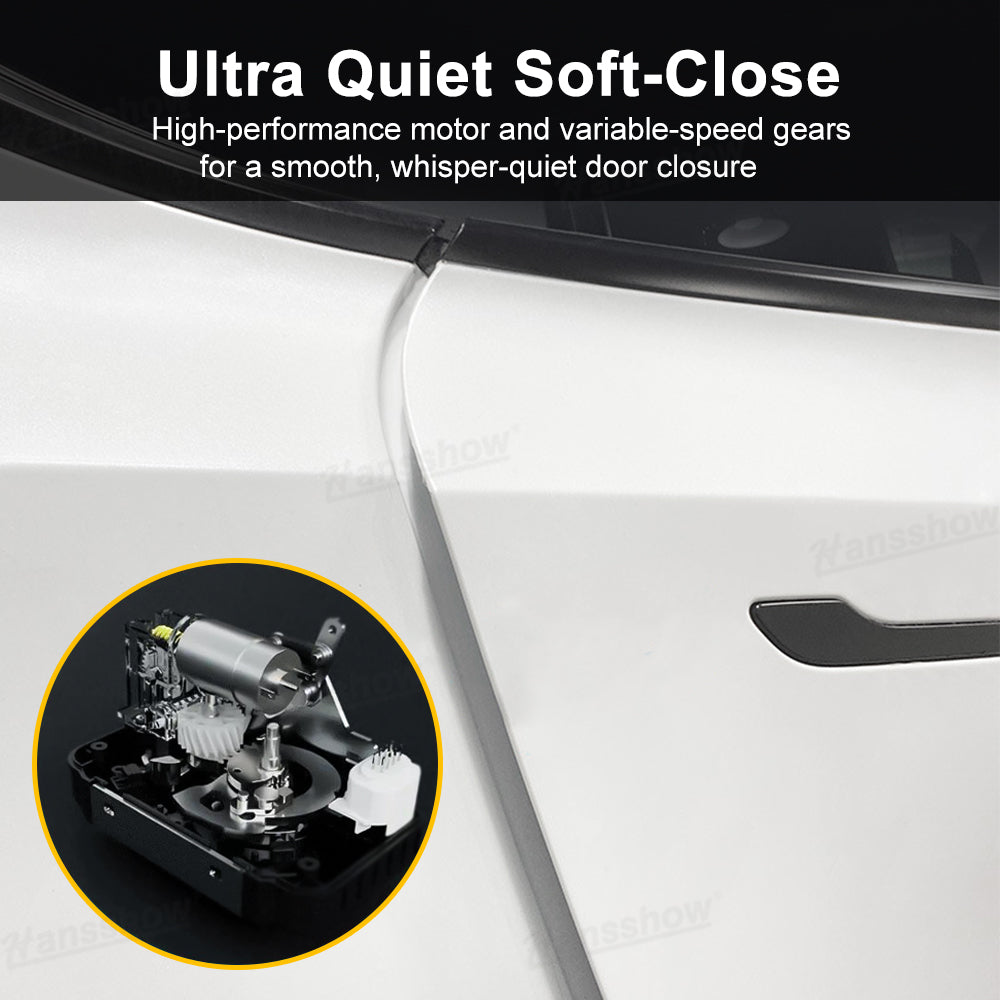 Model Y Juniper Smart Soft-Close Doors operation demonstration