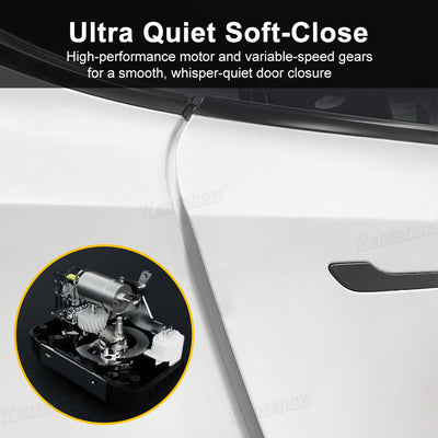 Model Y Juniper Smart Soft-Close Doors operation demonstration