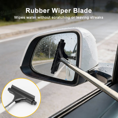 Extendable Handle of Windshield Cleaning Brush for Tesla Model Y