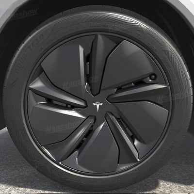 Model Y Juniper/3 Highland 3D Wheel Hub Center Cap Emblem on Tesla Model Y