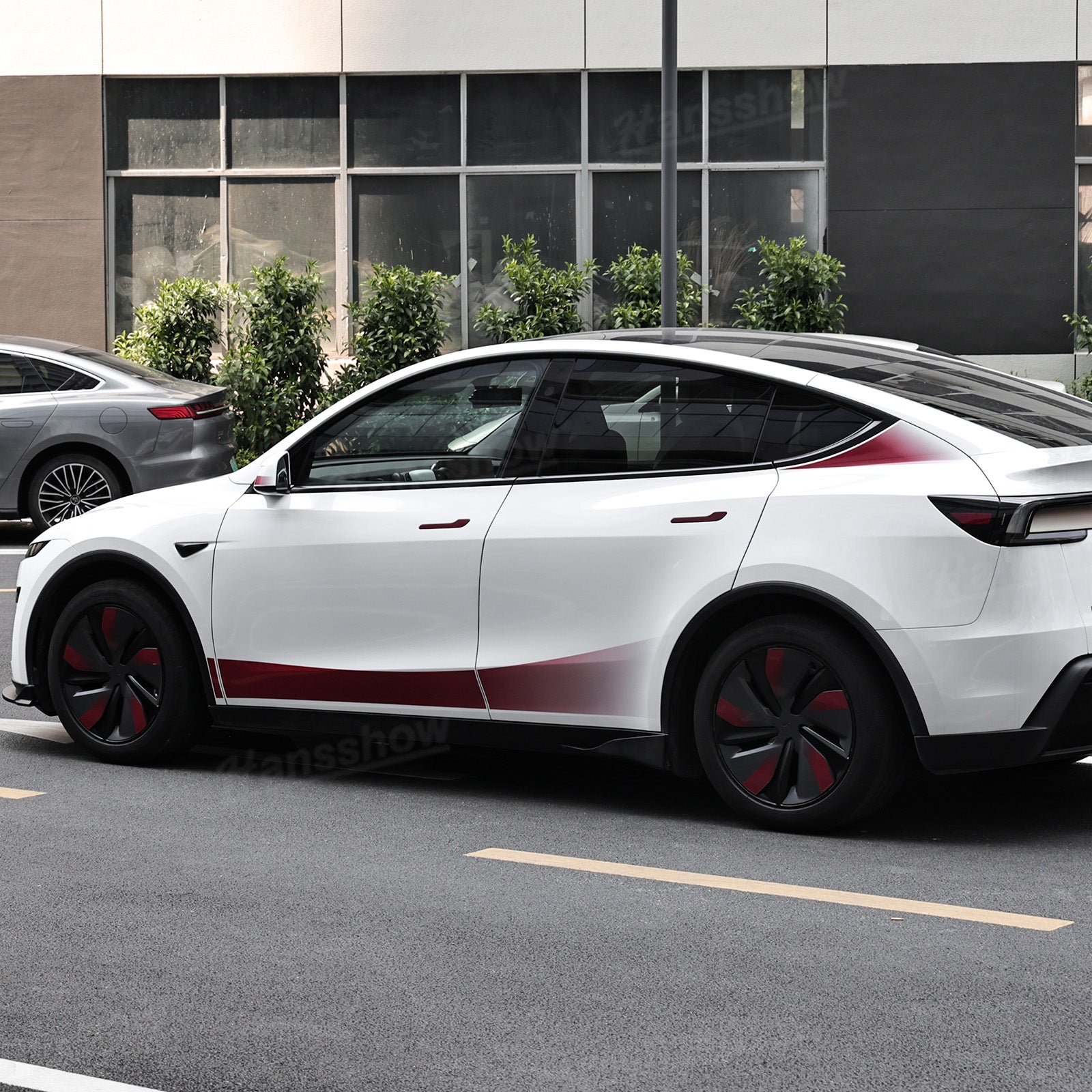 Model Y Juniper Exterior Vinyl Wrap Kit vehicle profile