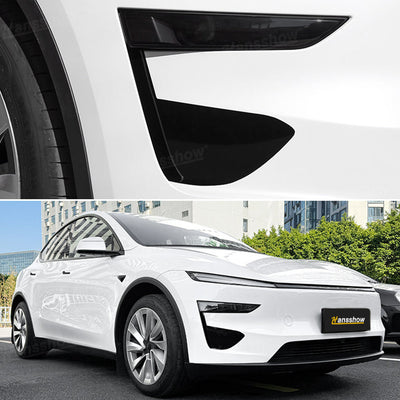 Model Y Juniper TPU Front Bumper Air Vent Film rear angle