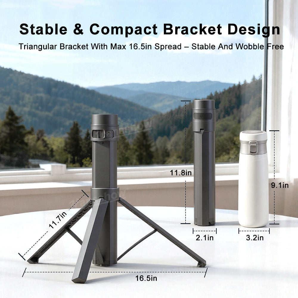 Portable Starlink Mini Power Mount with Integrated Tripod - Output Ports
